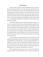 Một số giải pháp nhằm hoàn thiện hoạt động gia công xuất khẩu tại Công ty TNHH Trường Minh