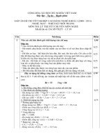 Đáp án đề thi may thiết kế thời trạng 39