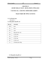Thiết kế chương trình điều khiển giám sát trạm trộn bê tông xi măng dùng PLCS7 300 phần 4