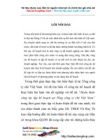 Hoàn thiện công tác lập kế hoạch tại Tổng công ty chè Việt Nam