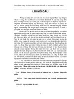 Hoàn thiện công tác hạch toán chi phí và tính giá thành sản phẩm