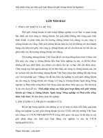 Công tác kiểm toán chu trình bán hàng & thu tiền trong kiểm toán BCTC của C.ty DVTV tài chính kế toán & kiểm toán