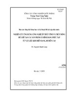 Nghiên cứu công nghệ ép thủy tĩnh và thủy động để chế tạo các sản phẩm phần 1
