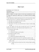 Hoàn thiện kế toán chi phí sản xuất và tính giá thành sản phẩm xây lắp tại Công ty Cổ phần đầu tư và xây lắp 5