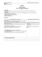 Giáo án môn Thủ công lớp 3 - Tuần 19 đến 22