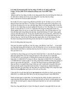 Các nhân tố ảnh hưởng đến việc huy động vốn đầu tư xây dựng nguồn điện