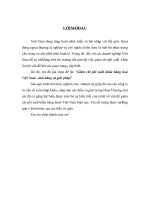 Giảm chi phí xuất khẩu hàng hoá Việt Nam – khả năng và giải pháp.doc