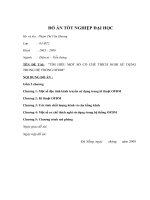 TÌM HIỂU MỘT SỐ CƠ CHẾ THÍCH NGHI SỬ DỤNG TRONG HỆ THỐNG OFDM