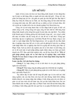 Một số giải pháp phòng ngừa rủi ro hối đoái tại xí nghiệp may xuất khẩu Thanh Trì trực thuộc Công ty sản xuất vãn tổng hợp Hà Nội - HAPROSIMEX