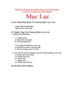 Phân Tích Trường Hợp Thành Công Của Thương Hiệu Coca Cola Và Bài Học Kinh Nghiệm