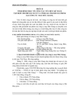 Tình hình thực tế công tác tổ chức kế toán tập hợp CPSX và tính GTSP tại Cty may Đức Giang.