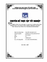 Hoàn thiện công tác tổ chức và quản lý hướng dẫn viên nhằm nâng cao chất lượng chương trình du lịch ra nước ngoài tại Công ty Lữ hành Hanoitourist