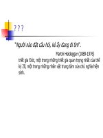 Bài giảng triết học - Chương 10