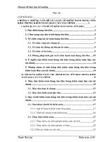 Kiểm toán chu trình hàng tồn kho trong kiểm toán BCTC do Cty kiểm toán và dịch vụ tin học AISC thực hiện