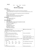 Kế hoạch giảng dạy tuần 12