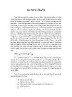 Thiết kế mặt bằng