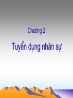 Quản trị nhân lực Chuong 2 