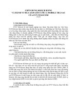 Chân dung khách hàng và hành vi mua sắm gói cước e-mobile trả sau của evn telecom