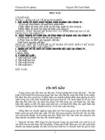 Tổ chức hợp lý kế toán NVL tại Công ty bê tông và xây dựng Thịnh Liệt