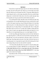 Một số biện pháp nhằm hạn chế rủi ro trong thanh toán quốc tế theo phương thức thanh toán tín dụng chứng từ tại SGDI-NHĐT&PTVN