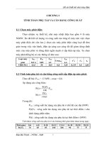 Thiết kế, nhà máy nhiệt điện bao gồm 4 tổ máy 50MW