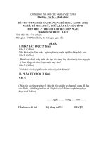 Đề thi lý thuyết kỹ thuật sửa chữa, lắp ráp máy tính 43