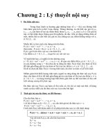 Phương pháp tính Chương 2