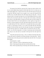 Một số giải pháp nâng cao khả năng cạnh tranh sản phẩm bánh mềm Hải Châu