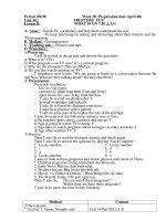 Giáo Án Anh Văn 7 Học Kỳ 2