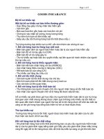 Bảo hiểm hàng hóa