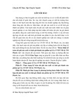 Hoàn thiện kế toán chi phí sản xuất và tính giá thành sản phẩm tại Cty CP ĐT XD & TM Phước An