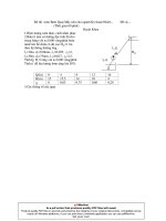 Đề thi bơm quạt máy nén cho ngành nhiệt