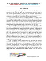 Một số biện pháp nhằm hạn chế rủi ro tín dụng tại chi nhánh Ngân hàng Công thương .doc