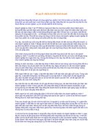 Bí quyết chiếm lợi thế kinh doanh