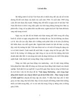 Vận dụng Marketing -Mix trong hoạt động kinh doanh của Cty khách sạn du lịch Kim Liên –Thực trạng và Một số kiến nghị