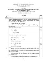 Đáp án đề thi lý thuyết điện dân dụng 43