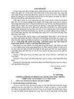 Giải pháp đẩy mạnh hoạt động xuất khẩu hàng may mặc trong kế hoạch kinh doanhở Công ty XNK tổng hợp I