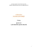 Quản lý lâm trường quốc doanh