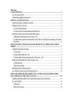 Phân tích mối liên hệ kinh tế giữa Viêt Nam với EU