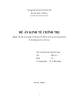 Thu hút và sử dụng có hiệu quả vốn đầu tư nước ngoài trong nền KTTT nước ta hiện nay