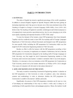 Construction engineering students' evaluation of the esp programme at vinh university