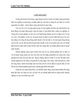 Giải pháp nâng cao hiệu quả tín dụng đối với thành phần kinh tế ngoài quốc doanh tại Vietinbank Đống Đa