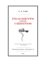 Fragments from Chronos