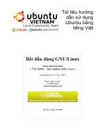 Bắt đầu dùng GNU Linux.