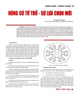 Động cơ từ trở - Sự lựa chọn mới 