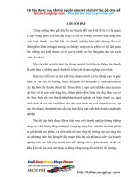 Một số giải pháp nhằm đẩy mạnh công tác quản lý hoạt động tiêu thụ sản phẩm.doc