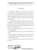 Hệ thống thông tin tại công ty XD CN Hà Nội