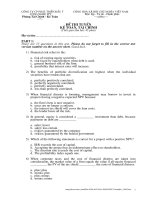 Đề thi tuyển kế toán viên P2