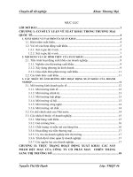 Đẩy mạnh xuất khẩu hàng dệt may của công ty cổ phần may Chiến Thắng sang thị trường Mỹ trong giai đoạn 2008-2010
