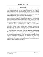 Phân tích hiệu quả hoạt động SXKD và biện pháp nâng cao hiệu quả SXKD của Cty CP vận tải và dịch vụ Petrolimex Hải Phòng